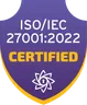 ISO/IEC 27001:2022 certified
